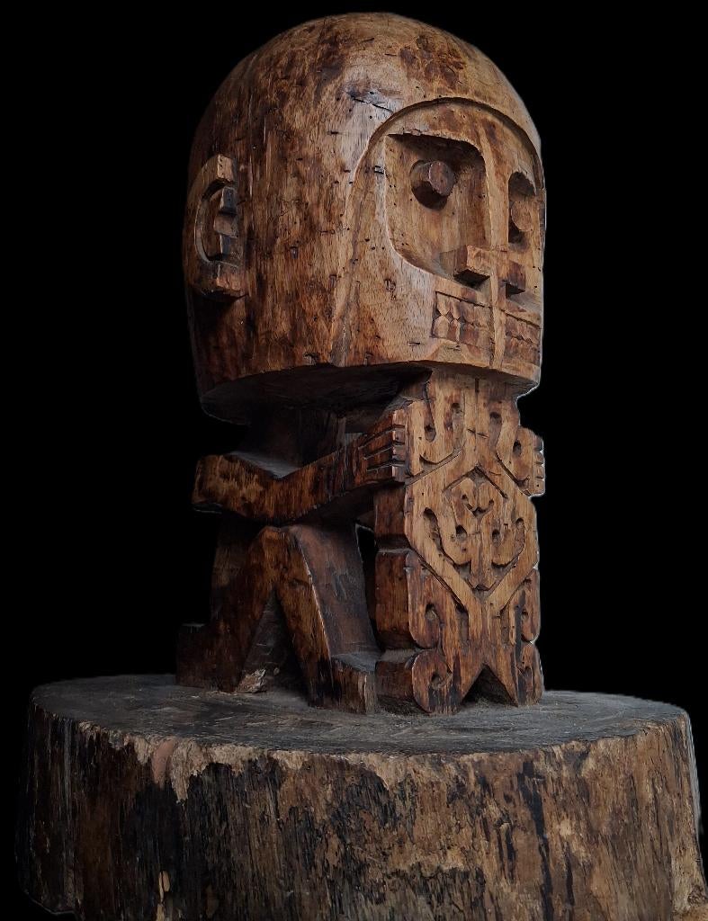 Oude Korwar PNG geen asmat dayak batak kris leti tanimbar, Antiek en Kunst, Ophalen