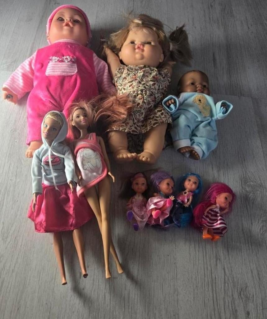 Poppen, ballen en beschermset (kind set), Ophalen of Verzenden, Jongen of Meisje