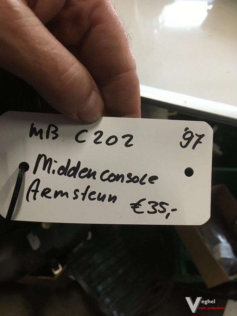 Mercedes C202 1997 Middenconsole / armsteun, Gebruikt, -, -, Ophalen of Verzenden
