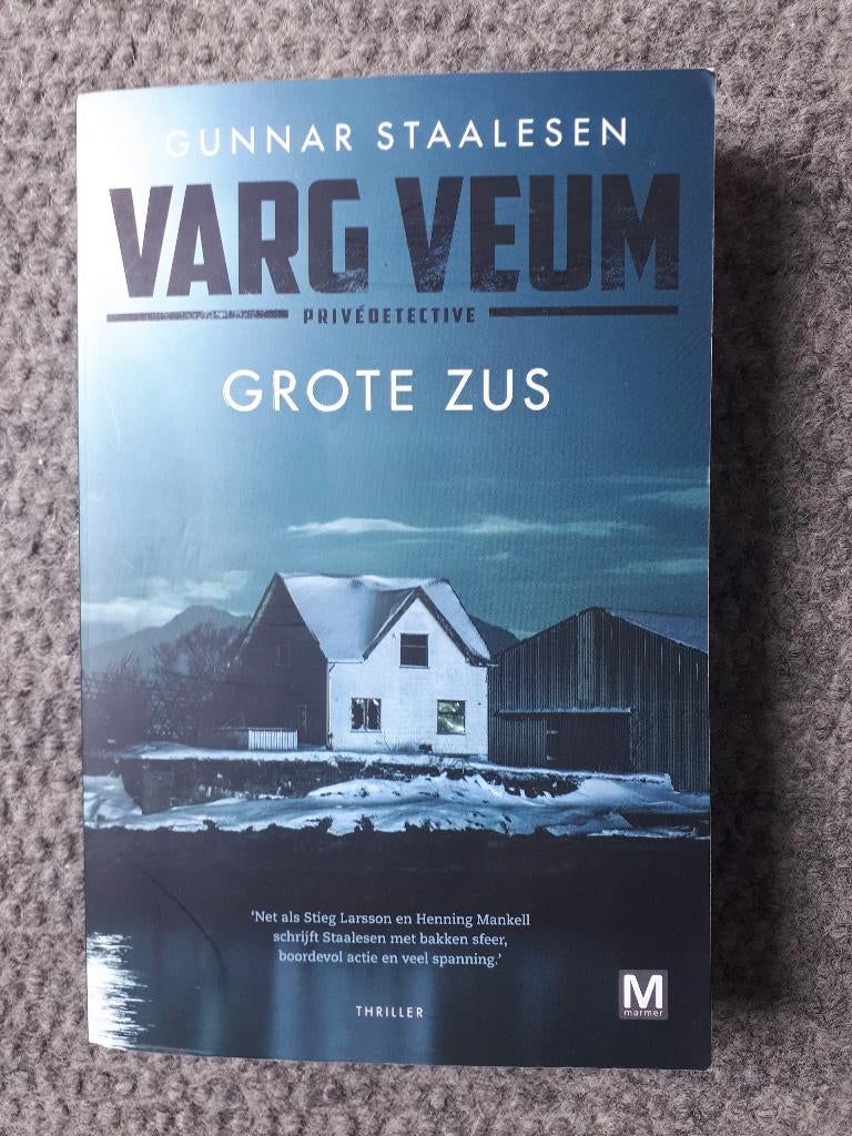 Gunnar Staalesen, grote zus, Boeken, Verzenden, Zo goed als nieuw, Gunnar Staalesen