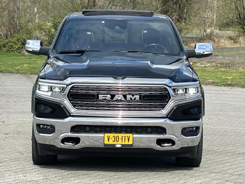 Dodge Ram 1500 5.7 V8 4x4 Limited Ramboxen MWK, Auto's, Automaat, Gebruikt, Zwart, Leder
