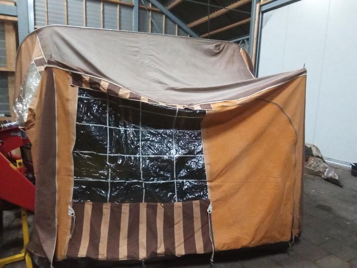 vintage WEVO voortent jaren 60 , omloopmaat 660, constructam, Caravans en Kamperen, Caravan accessoires, Gebruikt, Ophalen