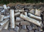 Oprit klinkers en betondbanden, Ophalen, Gebruikt, Klinkers, 5 tot 10 m²
