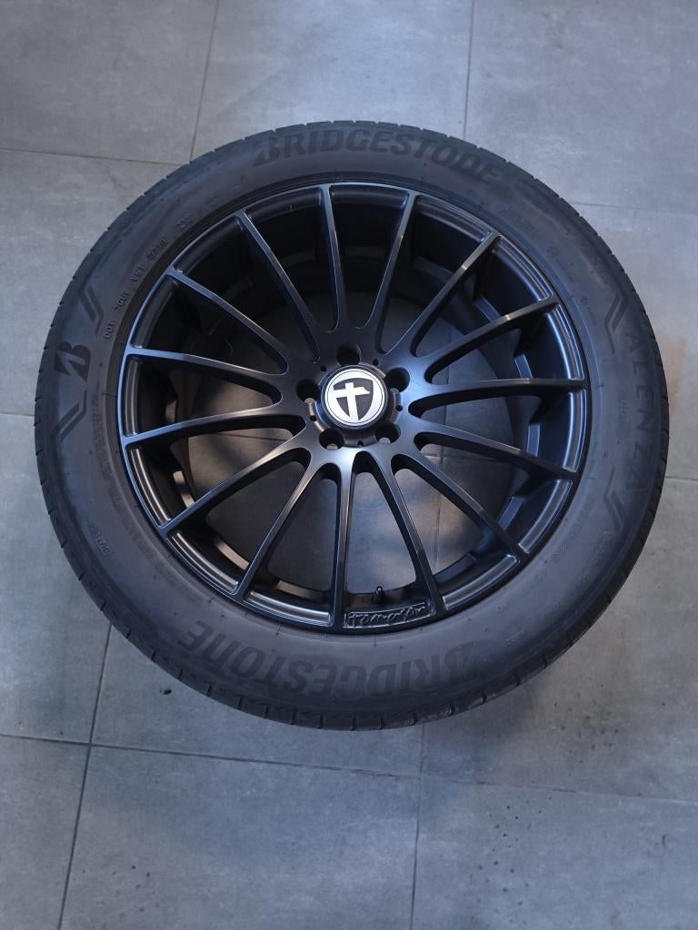 Zwarte spaakvelgen 20 inch Tomason TN9, Auto-onderdelen, Ophalen, 255 mm, Banden en Velgen, Nieuw