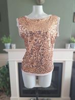 Ted Baker pailletten glitter top 2 38 M, Kleding | Dames, Tops, Maat 38/40 (M), Overige kleuren, Verzenden, Zo goed als nieuw