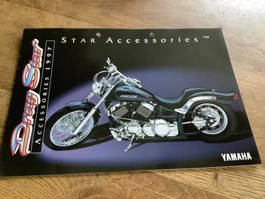 Yamaha Drag Star Accessoires Catalogus 1997. (Nr. 17), Verzenden