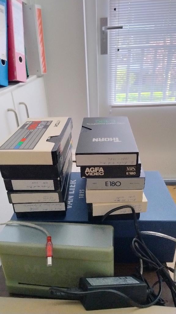 VHS banden Van Kooten en De Bie, Alle leeftijden, Ophalen of Verzenden, Gebruikt, Tv-serie of Tv-programma