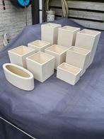 Diverse mooie plant potten aardewerk, Ophalen, Steen, Gebruikt, Minder dan 30 cm