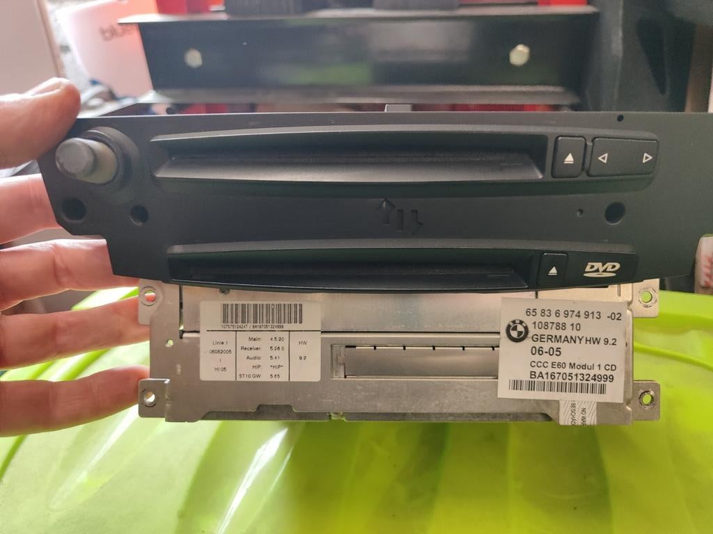 Gereviseerde CCC unit BMW E60 E61 navigatie radio multimedia, Ophalen