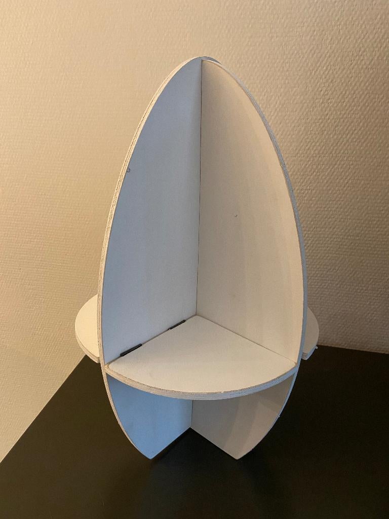 houten ei met plankjes inklapbaar uitvoering in doos, Ophalen of Verzenden, Nieuw