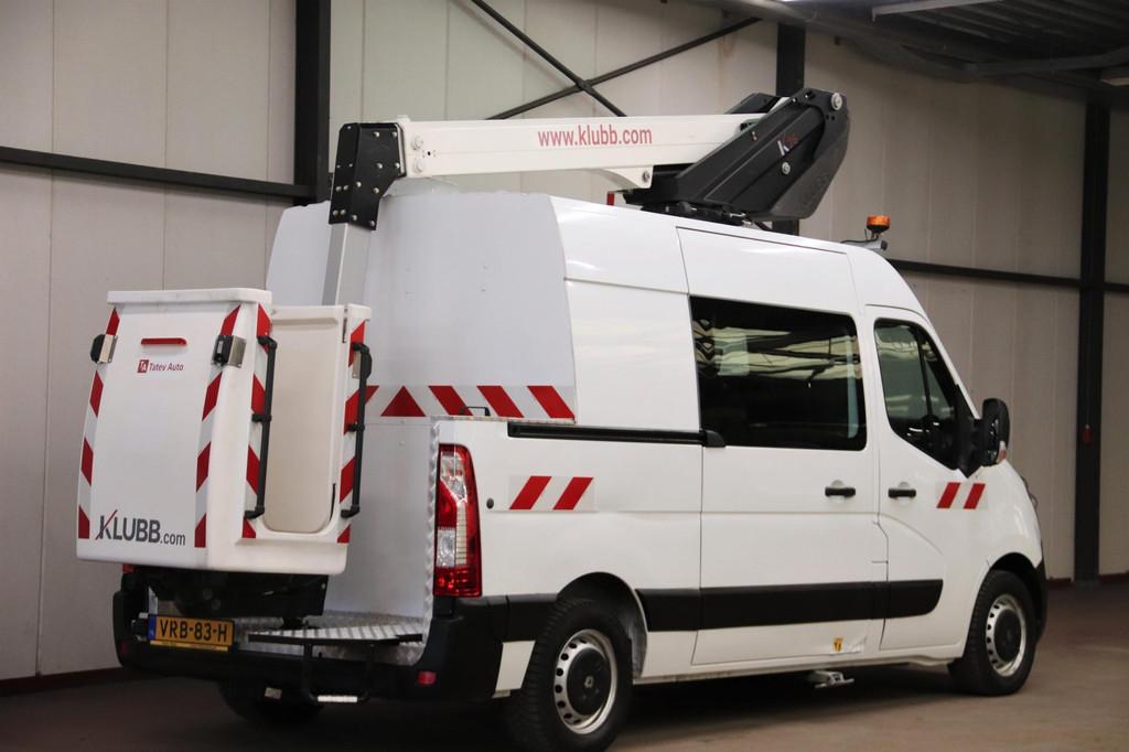 Renault Master 2.3 dCi HOOGWERKER HUBARBEITSBÜHNE NACELLE T, Voorwielaandrijving, Stof, Gebruikt, Euro 6