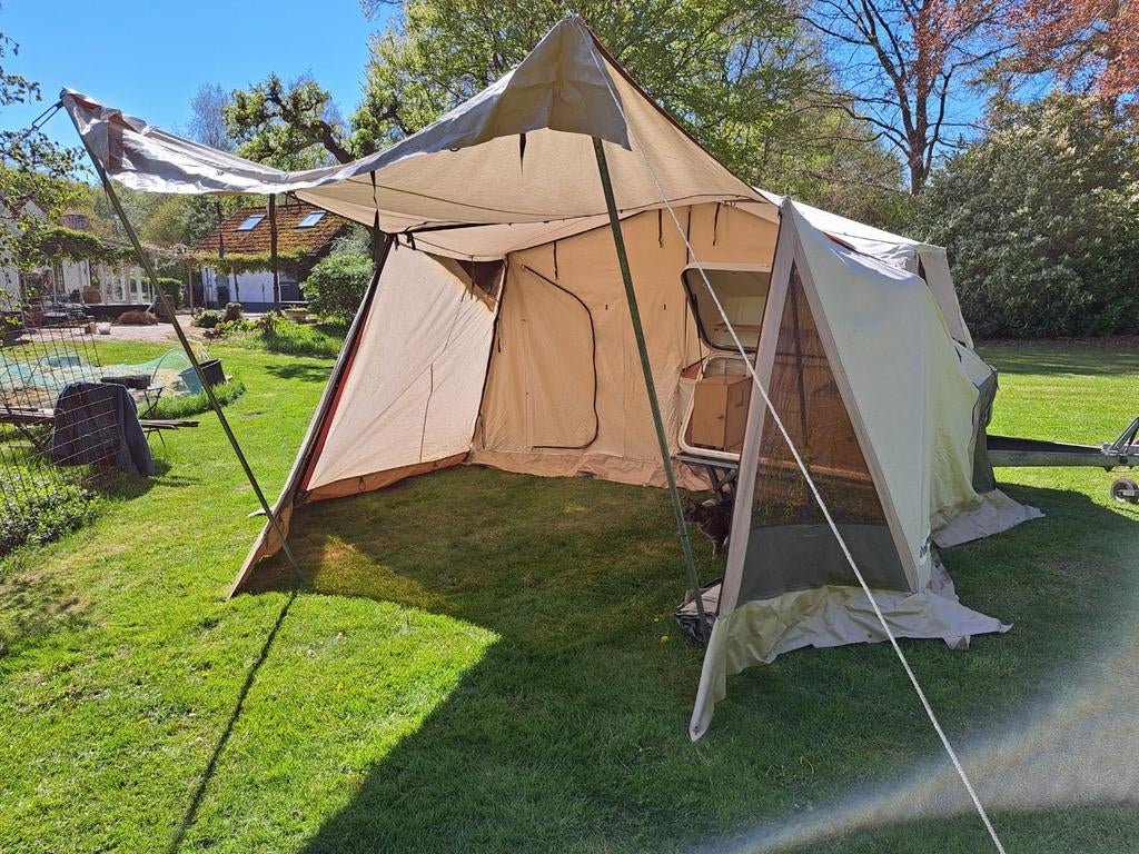 Holtkamper Astro tenttrailer vouwwagen, klaar voor vakantie, Caravans en Kamperen, Ophalen, Gebruikt, Tot en met 4