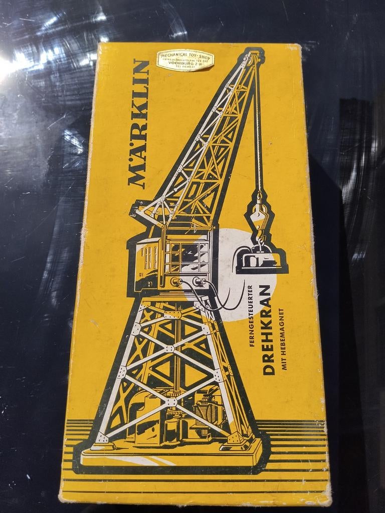 Märklin hijskraan 7051 - compleet in originele verpakking!, Hobby en Vrije tijd, Modeltreinen | H0, Ophalen of Verzenden