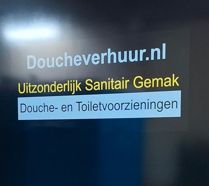 Douche- & Toiletverhuur, Huis en Inrichting, Badkamer | Badtextiel en Accessoires, Ophalen of Verzenden