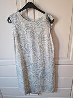 Purdey jurkje blauw/roomwit linnenmix maat 36 (valt als 38), Maat 38/40 (M), Blauw, Ophalen of Verzenden, Purdey