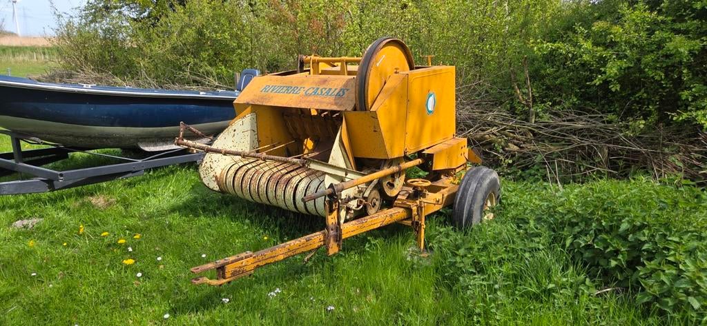 Rivierre Casalis Balenpers hooipers, Ophalen, Akkerbouw, Oogstmachine
