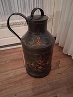 Oude melkbus met afbeelding Molenaarsgraaf., Ophalen, Gebruikt, Metaal