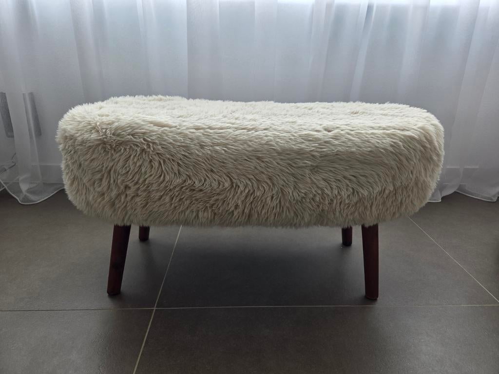 Bankje 40x82x40 cm, Ophalen, Zo goed als nieuw, Rechthoekig, 125 cm of meer