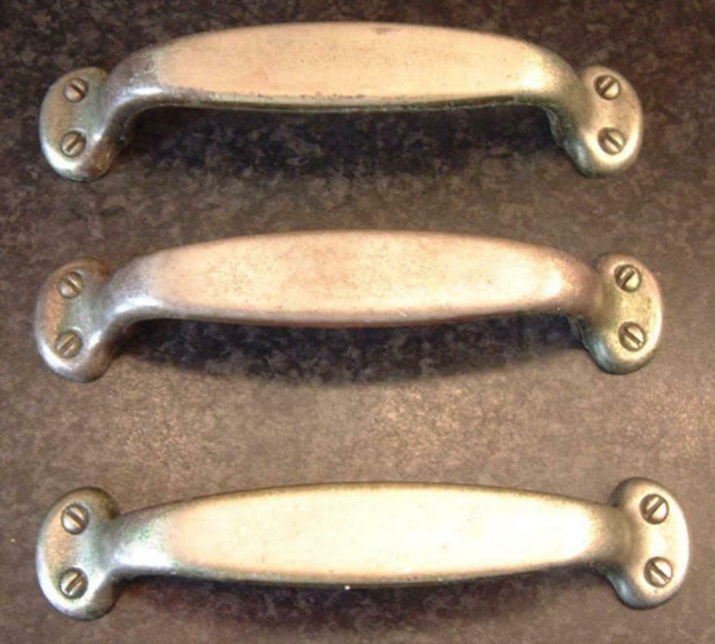 Handgrepen Handvaten Rood Koper Vertint Lade Greep 11 stuks, Ophalen of Verzenden, Gebruikt, Koper of Messing, Overige typen