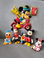 Vintage Disney figuren waarvan 2 pieppopjes., Ophalen of Verzenden, Donald Duck, Zo goed als nieuw, Beeldje of Figuurtje