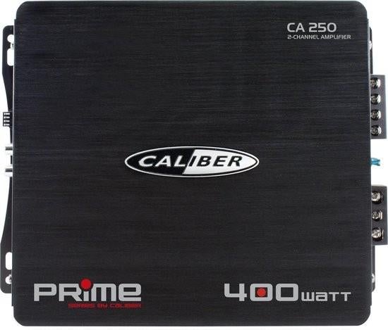 Caliber CA 250 Prime 2-kanaals versterker 400 Watt, Auto diversen, Ophalen of Verzenden, Nieuw