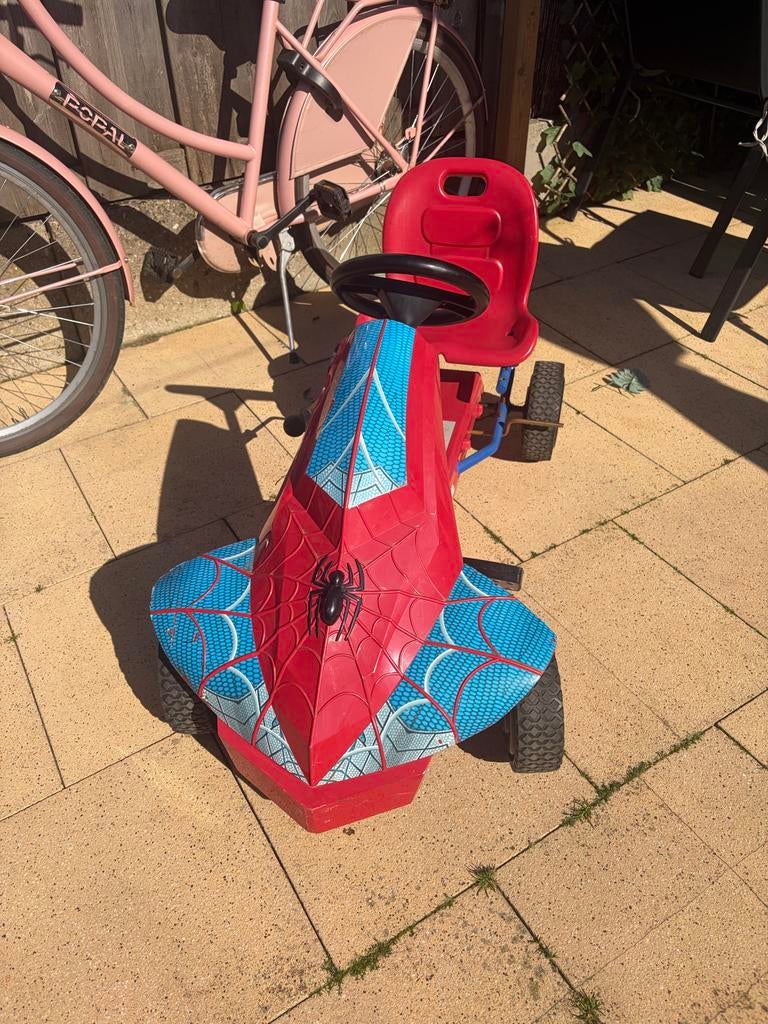 Spider-Man Skelter voor kinderen (4-7 jaar), Kinderen en Baby's, Speelgoed | Buiten | Skelters, Ophalen of Verzenden, Gebruikt
