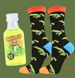 KIKKER SOKKEN + MINI FLESJE OPKICKERTJE, Ophalen of Verzenden, Nieuw