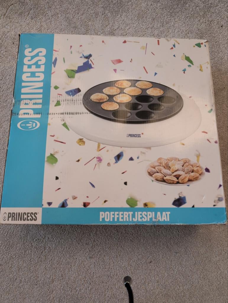 Princess poffertjesplaat - Slechts 1x gebruikt!, Ophalen of Verzenden, Zo goed als nieuw
