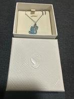 Swarovski Zwaan Hanger Ketting - Blauw Kristal, Sieraden, Tassen en Uiterlijk, Kettingen, Met kristal, Overige materialen, Blauw