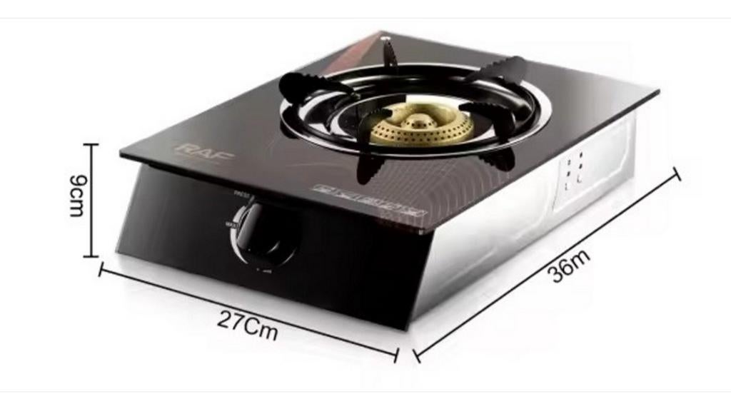 Gasstel 1 pits nieuw inclusief verzendkosten, Nieuw, Gas, Vrijstaand, 4 kookzones