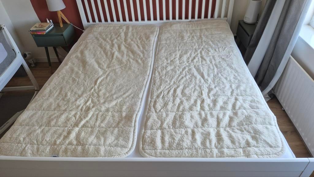 Wollen matras onderlegger 80x190, Gebruikt, Eenpersoons, 80 cm, Matras