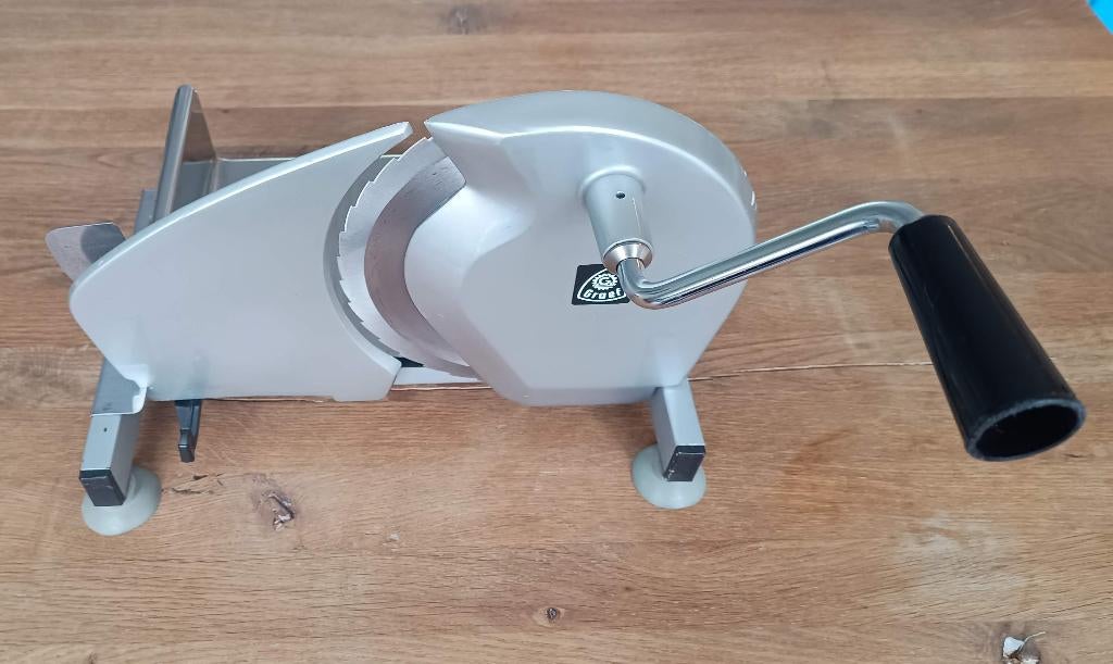 Graef snijmachine handmatig, Gebruikt, Zilver, Ophalen of Verzenden, Metaal