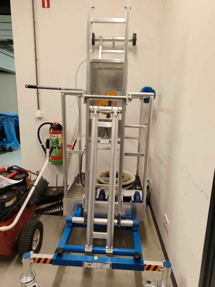 Nemaco XS lift personenlift in RVS, Doe-het-zelf en Verbouw, Bouwliften, Ophalen