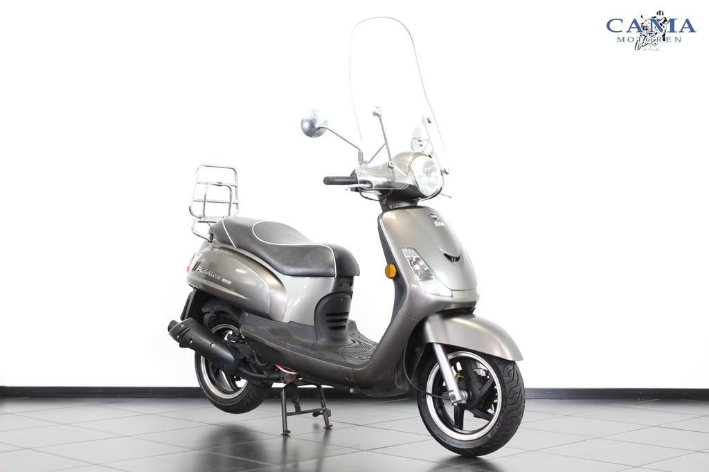 SYM Fiddle II BROM (bj 2014), Fietsen en Brommers, Scooters | SYM, Gebruikt, Fiddle