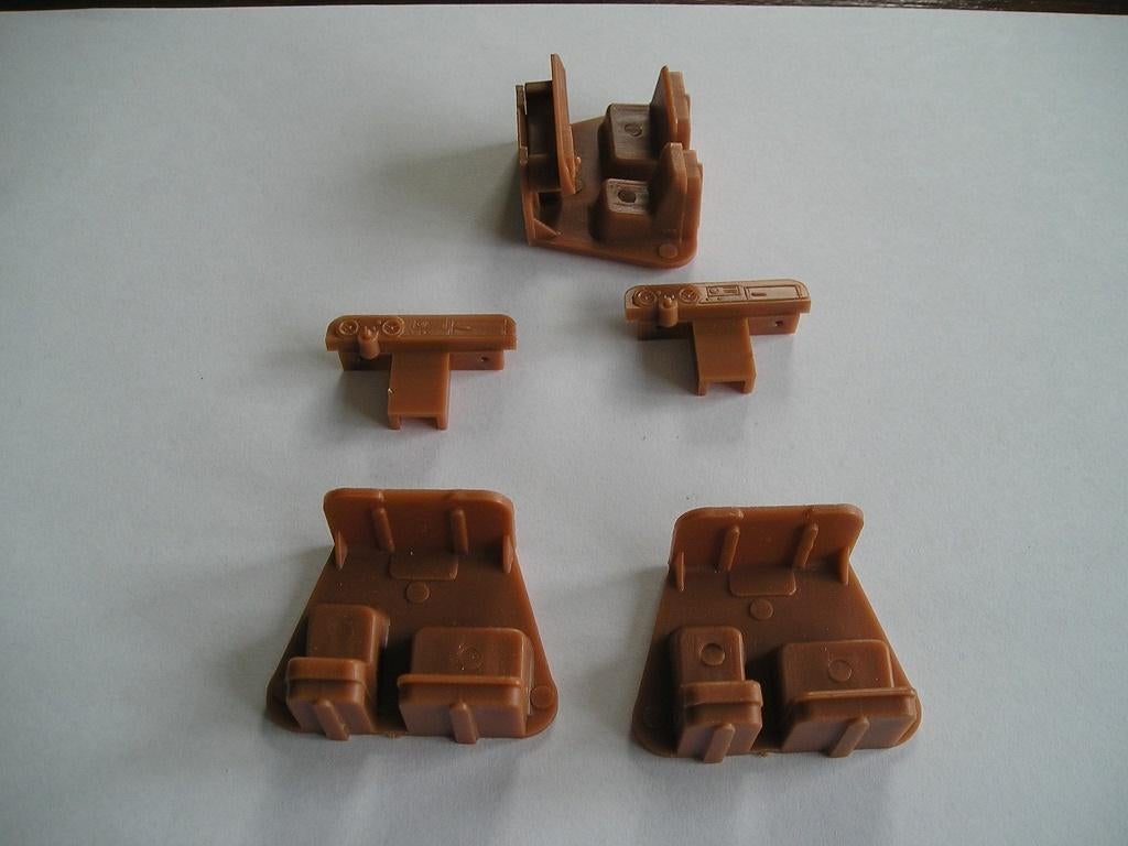 Tekno Scania Vabis interieur, voor de oudere modellen., Hobby en Vrije tijd, Modelauto's | 1:50, Verzenden, Nieuw, Bus of Vrachtwagen