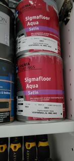 Sigmafloor Aqua Satin 1L, Ophalen of Verzenden, Nieuw, Wit