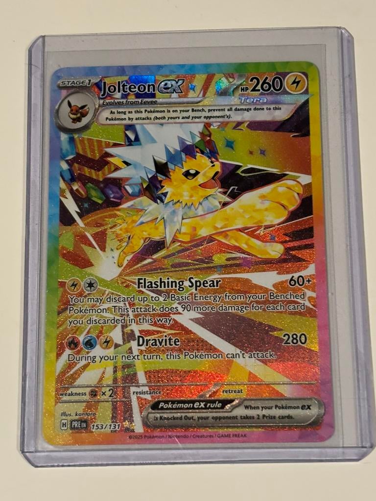 Jolteon EX 153/131, Verzenden, Zo goed als nieuw