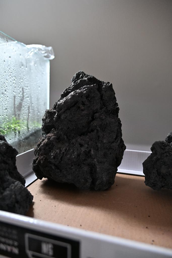 Set lava stenen aquascape, Ophalen of Verzenden, Zo goed als nieuw, Plant(en), Steen of Hout