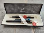 Parker Sonnet Black Laque set vulpen en balpen PT, Pennenset, Parker, Nieuw, Met doosje