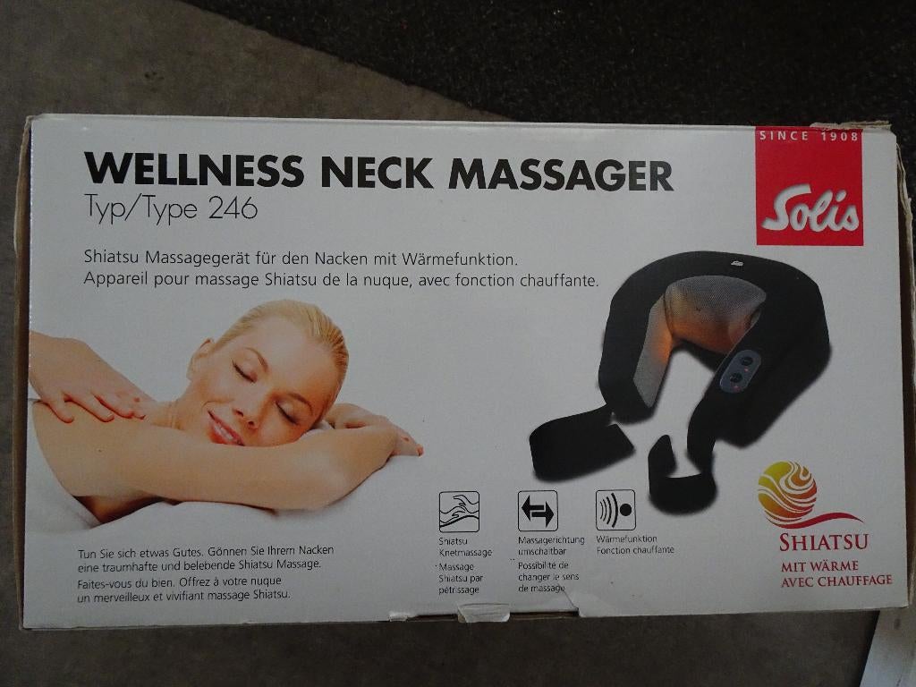 SOLIS nekmassage apparaat, Ophalen of Verzenden, Zo goed als nieuw, Apparaat