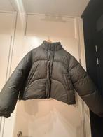 Cropped puffer jacketvan zara, Verzenden, Gedragen, Maat 52/54 (L), Groen