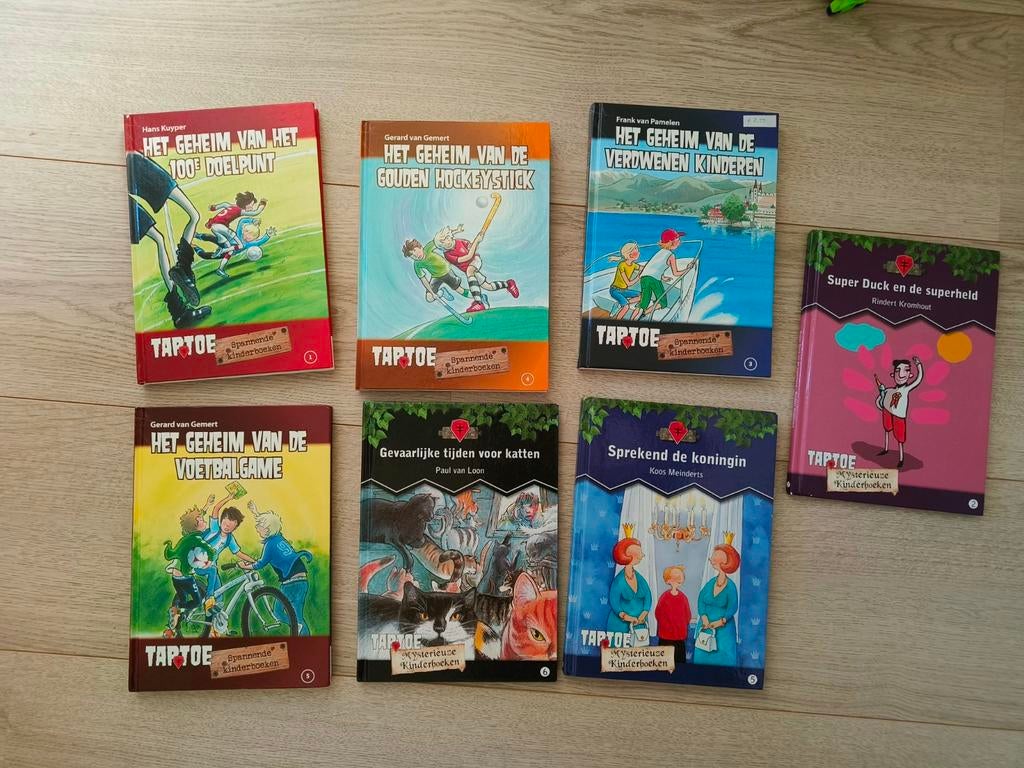 Taptoe spannende kinderboeken, Boeken, Kinderboeken | Jeugd | 10 tot 12 jaar, Ophalen of Verzenden, Zo goed als nieuw