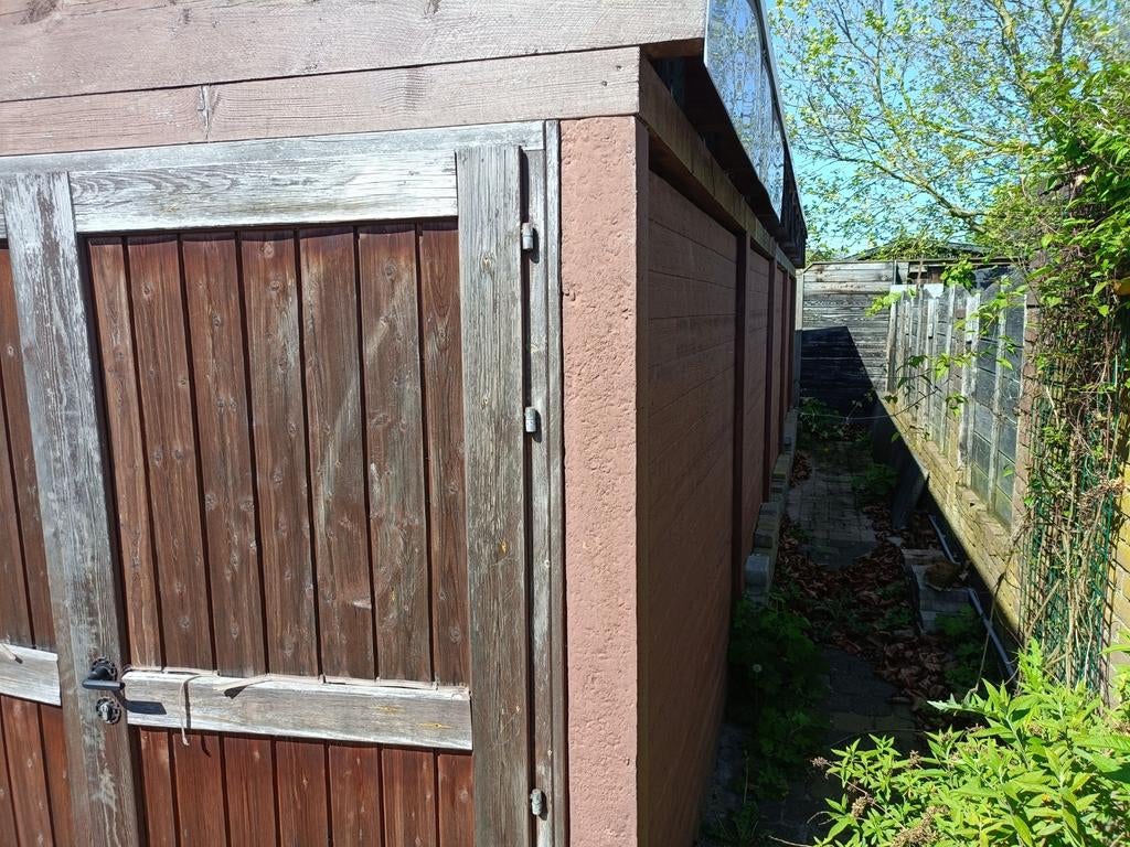 Schuur/bouwmaterialen, Tuin en Terras, Ophalen, Overige materialen, Gebruikt, Schuur