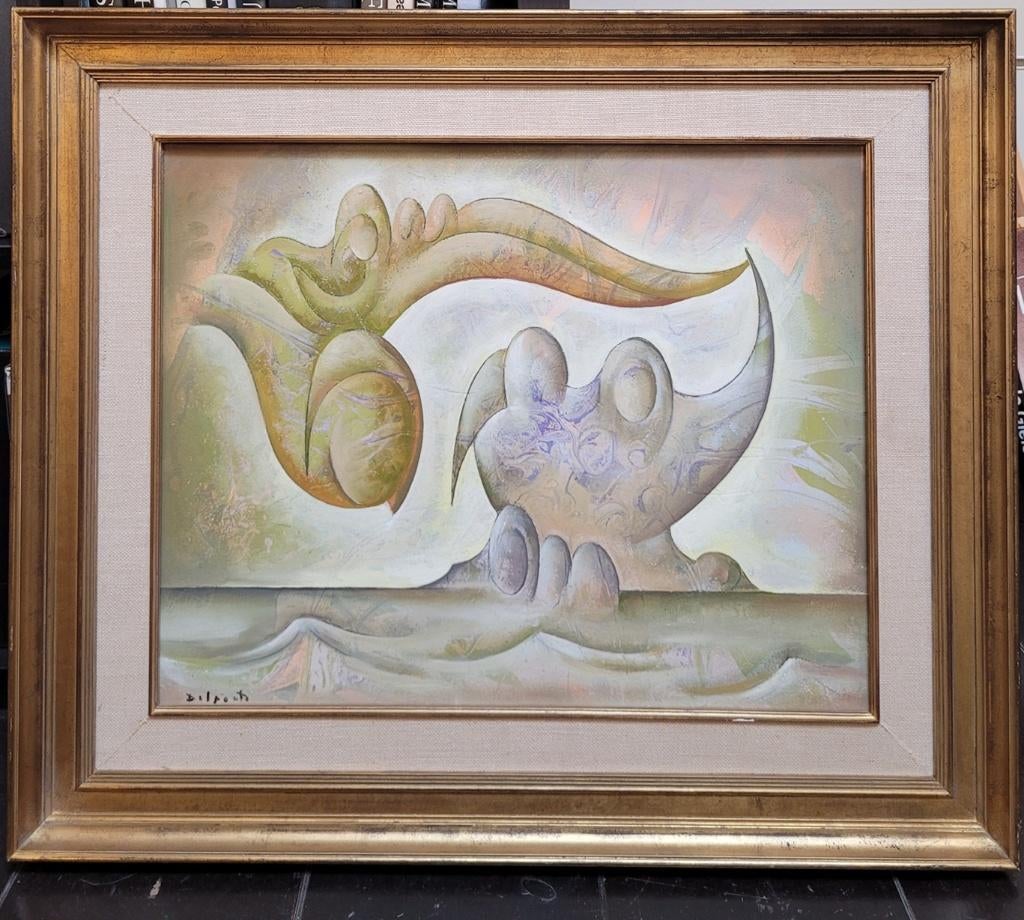 Charles DELPORTE, Fugue de Bach, Antiek en Kunst, Ophalen of Verzenden