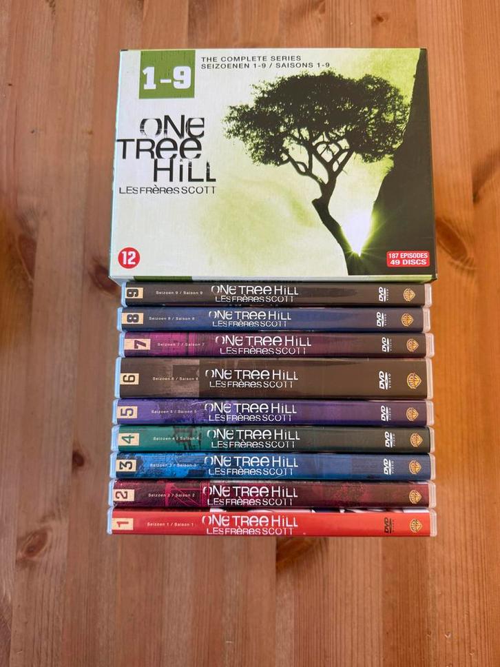 One Tree Hill - De complete serie (seizoenen 1-9), Cd's en Dvd's, Dvd's | Tv en Series, Zo goed als nieuw, Drama, Boxset, Vanaf 12 jaar