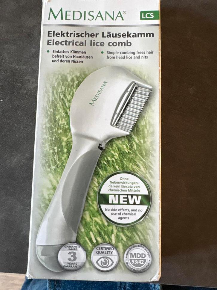 Elektrische Luizenkam - Effectief & Chemicaliënvrij, Witgoed en Apparatuur, Persoonlijke-verzorgingsapparatuur, Zo goed als nieuw