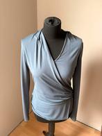 Mart Visser mooie grijze travelstof top mt 38 ZGAN, Maat 38/40 (M), Ophalen of Verzenden, Zo goed als nieuw, Lange mouw