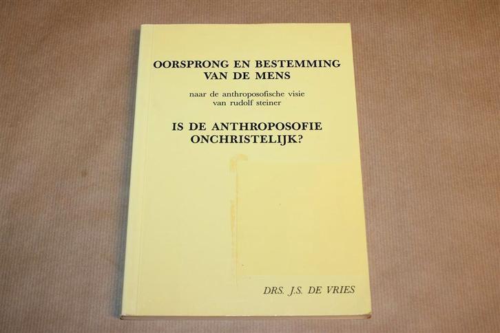 Oorsprong & Bestemming van de Mens — Steiner & Anthroposofie, Boeken, Esoterie en Spiritualiteit, Gelezen, Achtergrond en Informatie