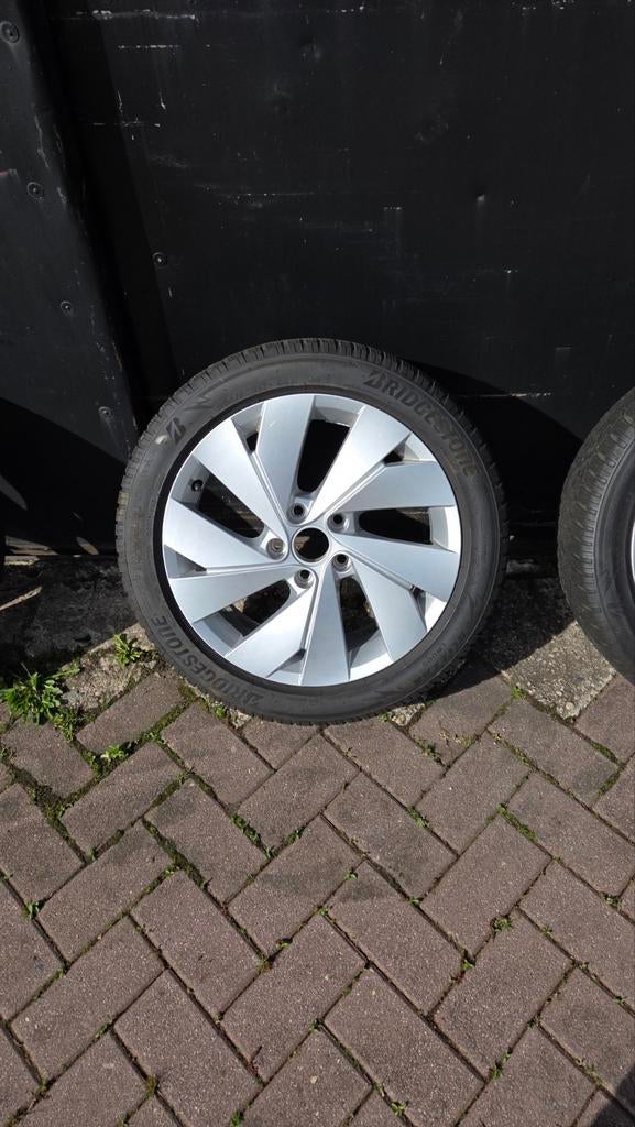17 inch Velgen winterbanden volkswagen, Ophalen, Volkswagen