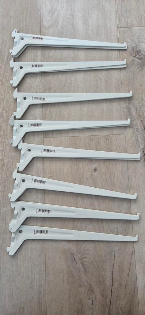 15 witte plankdragers, 30cm, 55kg, Ophalen of Verzenden, Nieuw